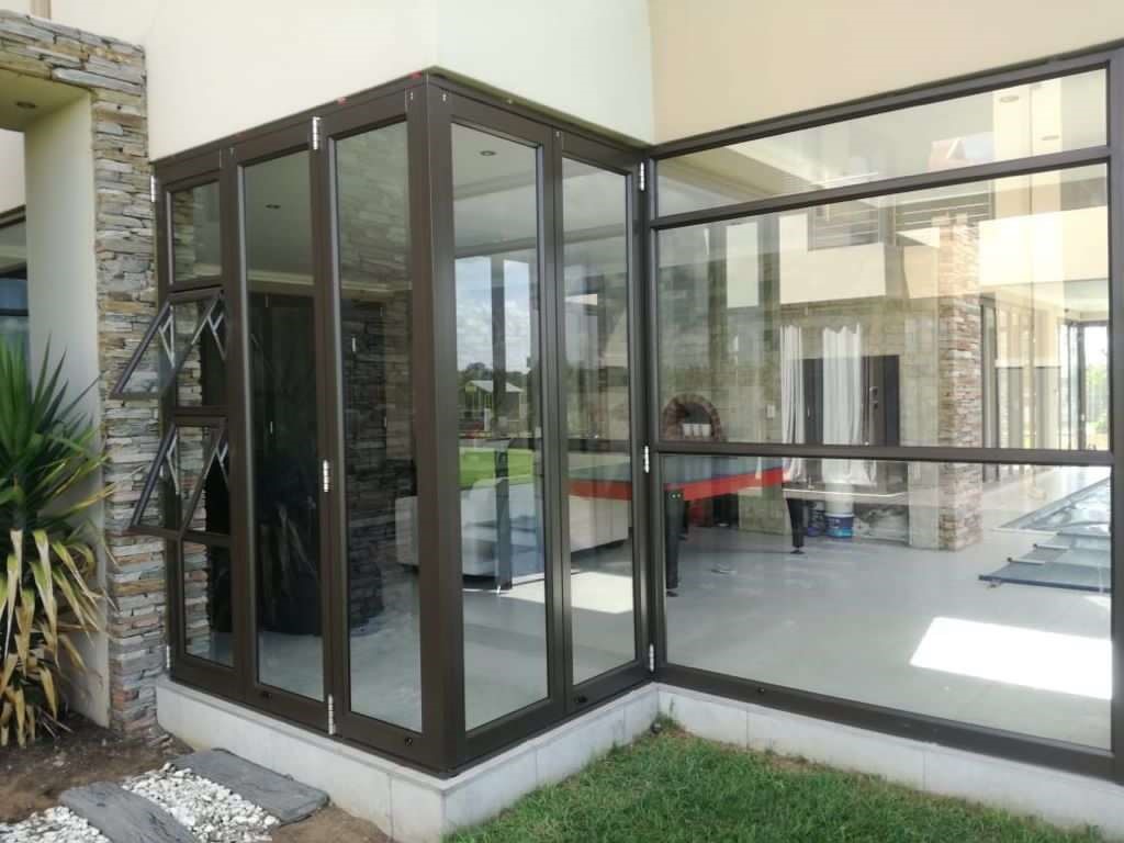 Residential Bi-fold Doors I aluminium and glass installation