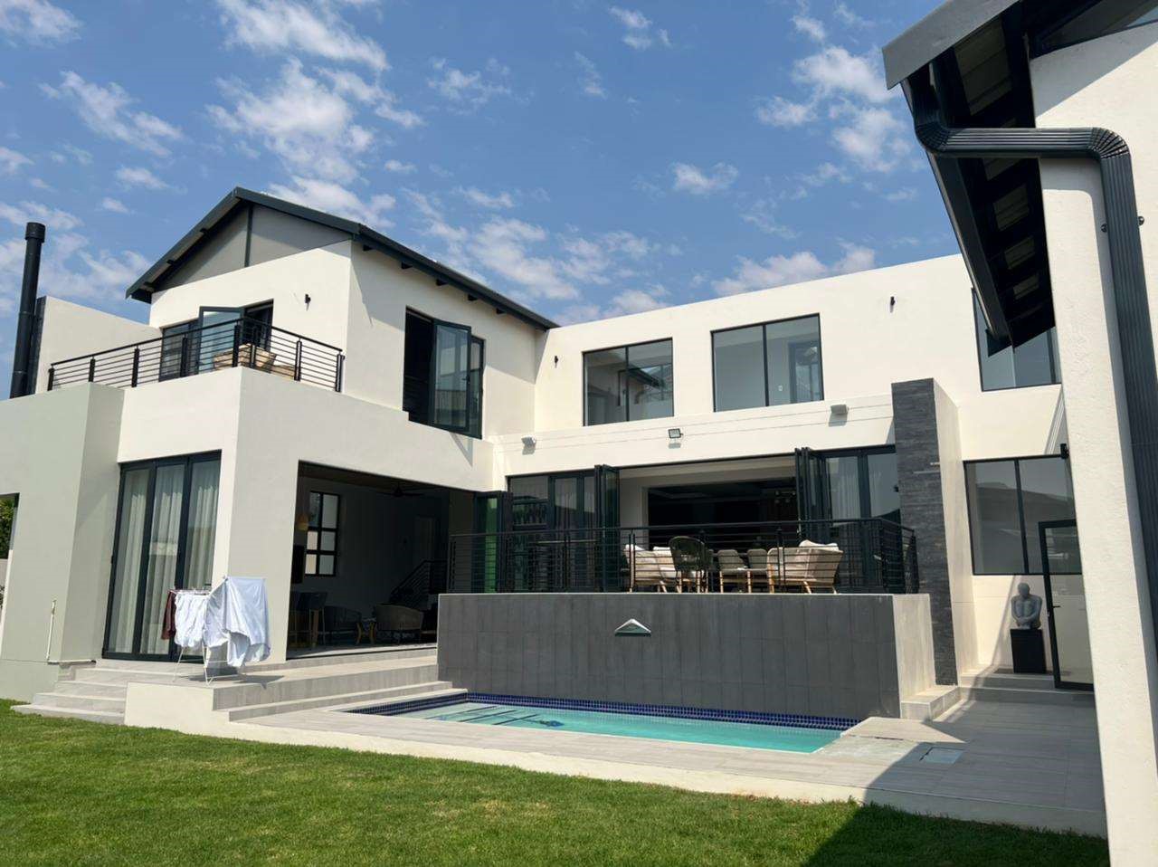 Waterfall Estates aluminium and glass installation