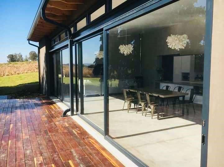 Monaghan Farm — Patio & Decking aluminium and glass installation